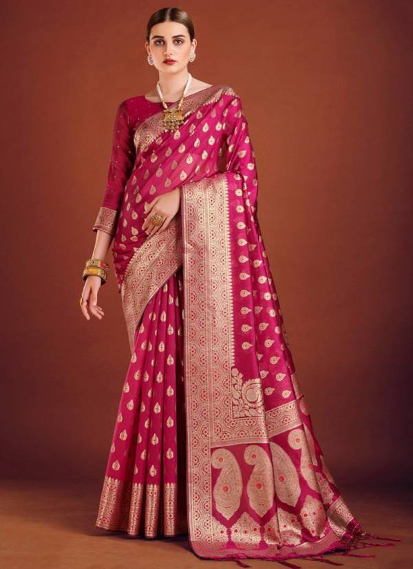 Kimaya V-4 Aura New Latest Designer Ethnic Wear Silk Saree Collection
